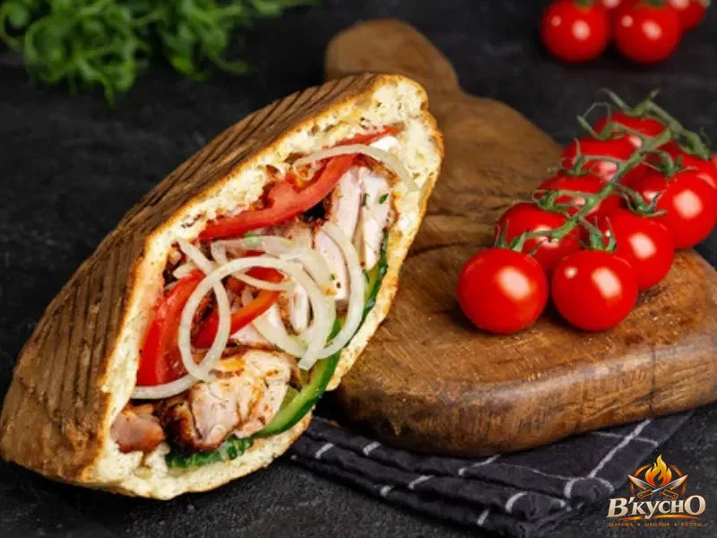 Донар с курицей