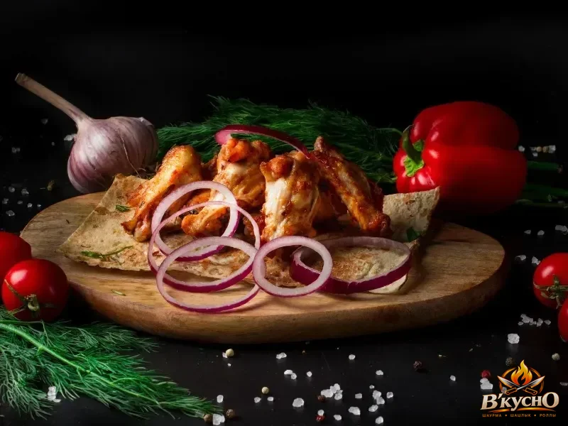 Шашлык из куриных крылышек