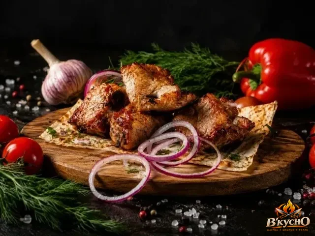 Шашлык из свиной шеи